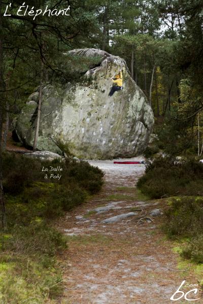 Johannes in "La Dalle à Poly" (1)